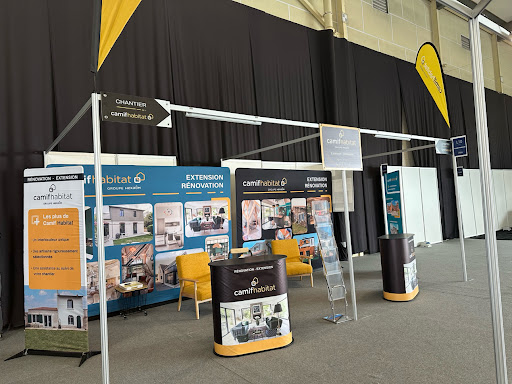 Le week-end dernier, c’était le salon de l’habitat de...