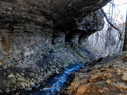 Big Creek Cave Falls - Thumbnail