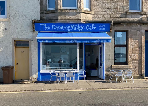 The Dancing Midge Cafe Logo