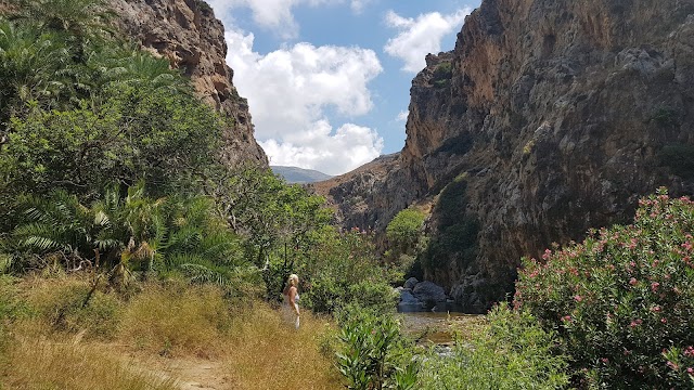 Parking De La Plage De Preveli