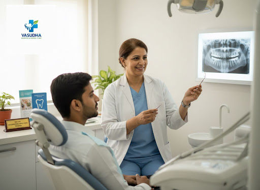 Wondering how frequently you should book a dental check-up? At Vasudha Hospital and Dental Clinic… post image