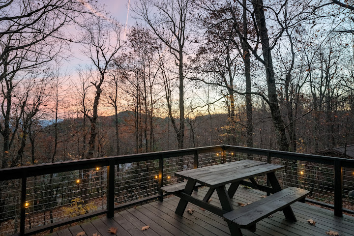 The Blue Ridge Cabin by null