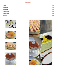 Menu Belle Napoli restaurant Page 14