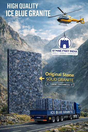 💎 Ice Blue Granite – Original Stone, Solid Strength 💎 post image