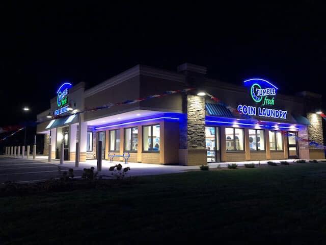 Tumble Fresh Coin Laundry facility with washing machines in Minneapolis
