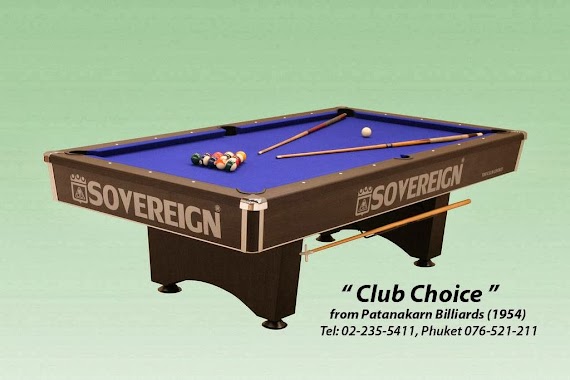 Pattaya Pool Tables SOVEREIGN by Patanakarn Billiards, Author: Pattaya Pool Tables "SOVEREIGN" by Patanakarn Billiards