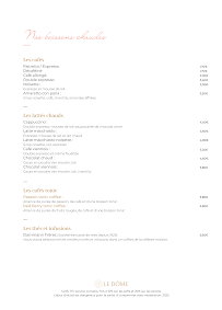 Menu LE DÔME Page 8
