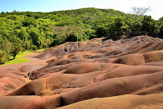 Seven Coloured Earth in Chamarel