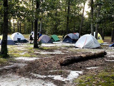 Wharton State Park camping site