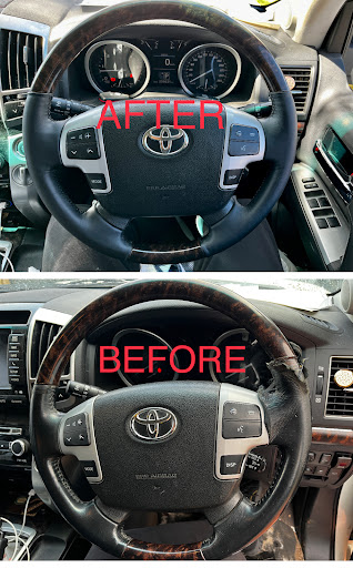 Perth Steering Wheel Leather
