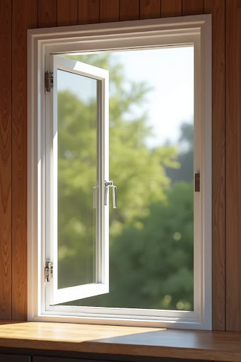 Casement windows: These are hinged windows that open outwards using a crank handle. They are popu… post image