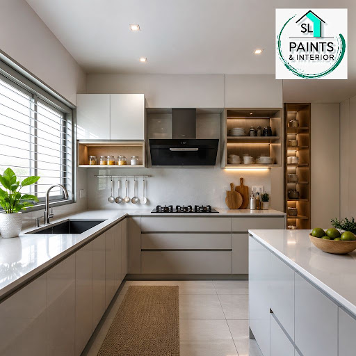 A well-planned kitchen can save you time every single day. SL PAINTS & INTERIOR helps homeowners… post image