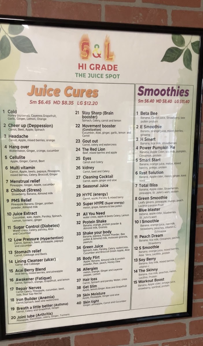S & L Higrade The Juice Spot — photo 4