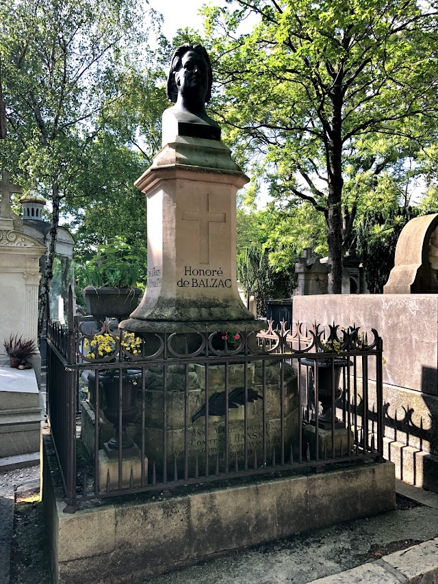 Tombe d'Honoré de Balzac