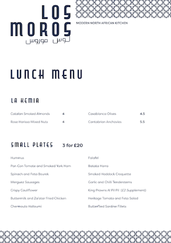 Opinii despre Los Moros în York - Restaurant