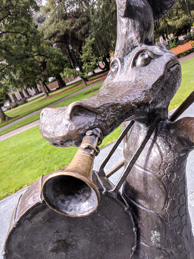 A Parade of Animals Sculpture, Peter Helzer