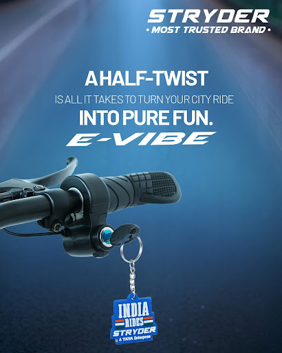 The Stryder E-Vibe is powered by a half-twist throttle that puts control right at your fingertips… post image