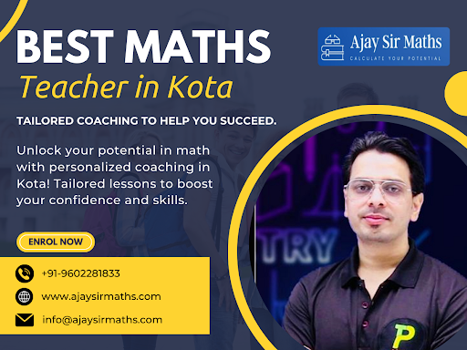 Struggling with mathematics? Let Ajay Sir Maths guide you to success! Renowned as the Best Maths…