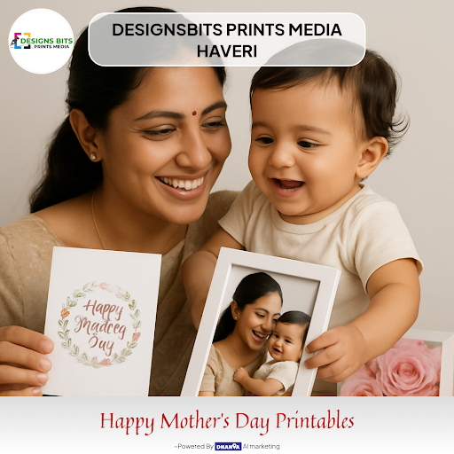 Celebrate Mother's Day with a special touch from DesignsBits Prints Media Haveri! Show your love… post image