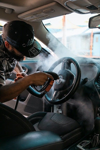 STEEM CLEANING LUXURY CARS ANTI FUNGAL INFACTION JUST 1499 post image
