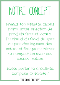 Menu THE GOOD FACTORY - Fresh Food Page 2