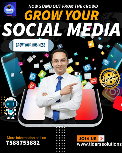 Grow your business with professional Social Media Marketing Services by Tidars Solutions. post image