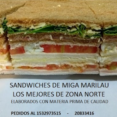 SANDWICHES DE MIGA MARILAU, Author: SANDWICHES DE MIGA MARILAU