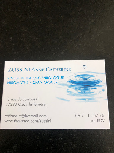 Anne-Catherine Zussini - Kinésiologie , Sophrologie, Niromathé - Thumbnail