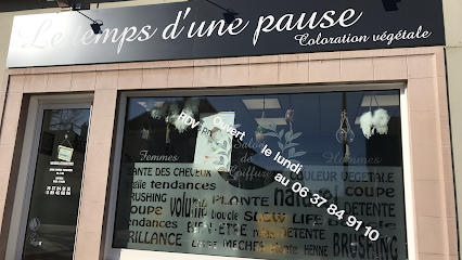 Le temps d’une pause Coloration Végétale