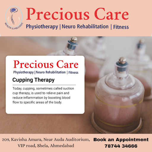 Benefits of Cupping therapy#Physiotherapy center in Shela Ahmedabad#Back pain relief Shela