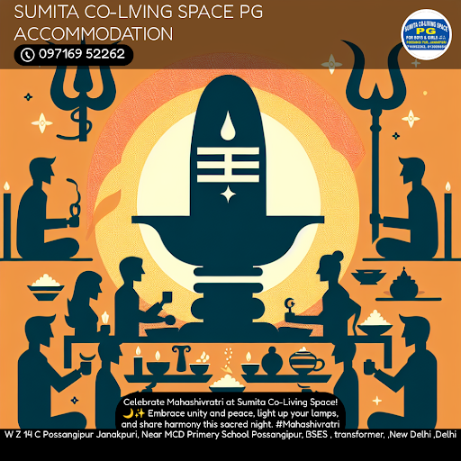 Experience the divine energy of Mahashivratri at Sumita Co-Living Space in New Delhi! Embrace the… post image