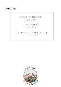 Menu A Casa Corsa Chez Antonia Page 6