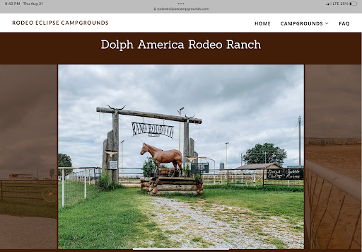 Rodeo eclipse camp - Visual