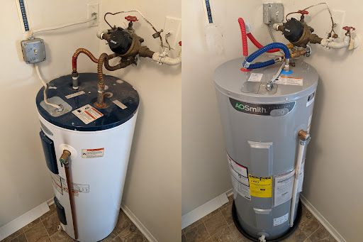 Water Heater Replaced by N.J. Electric, Plumbing & HVAC