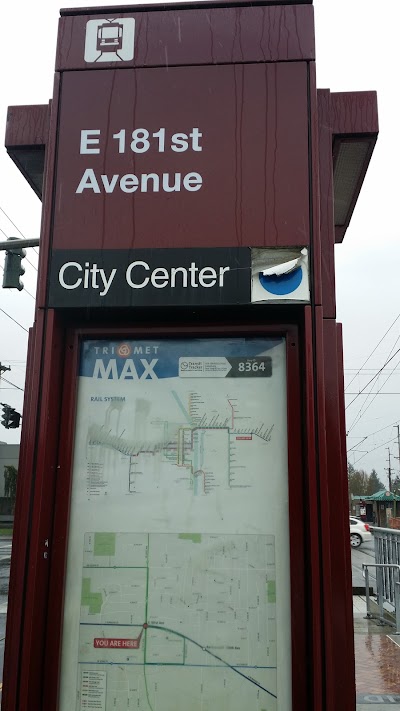 E 181st Ave MAX Station