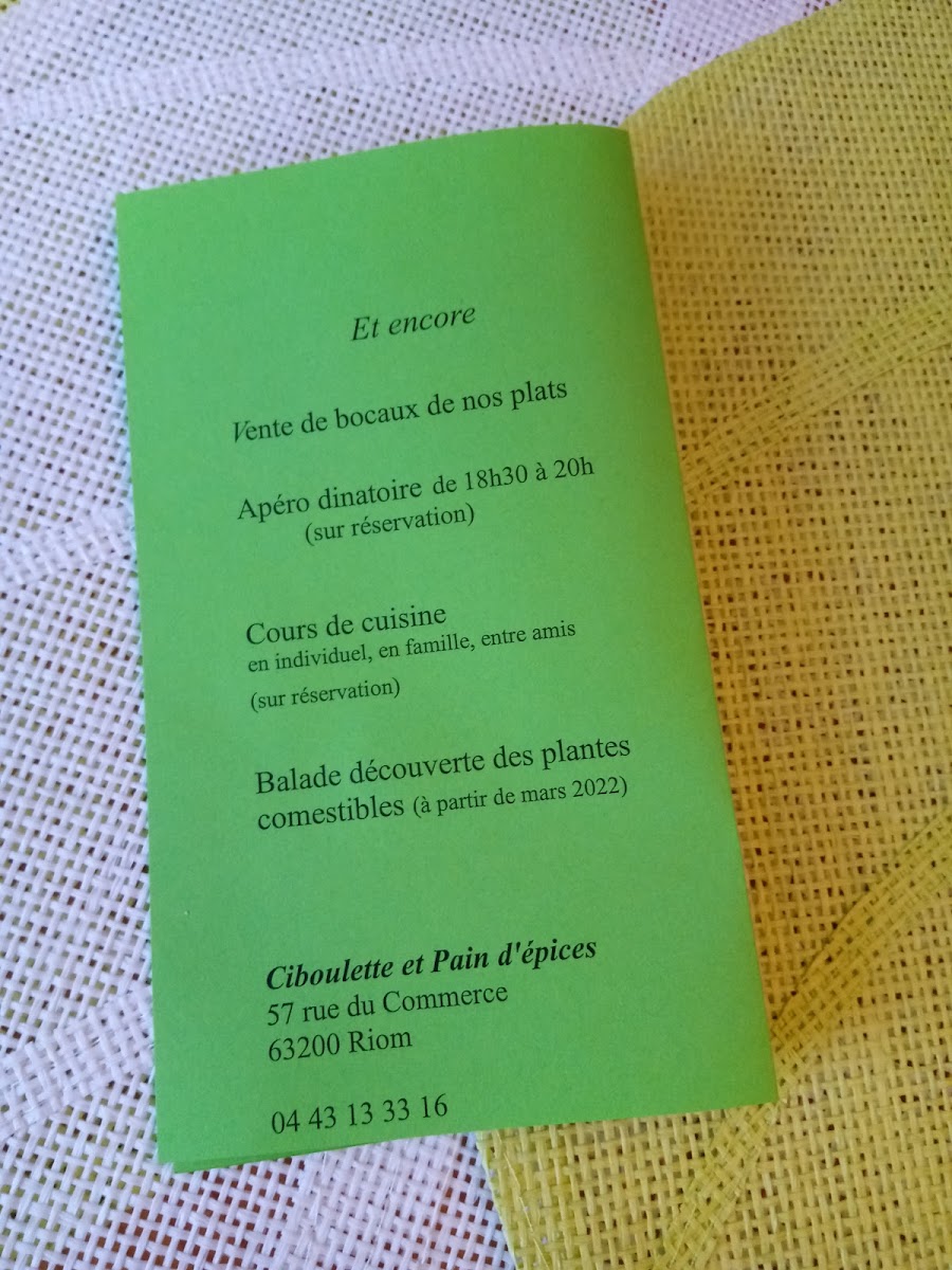 Ciboulette et Pain d'Epices — photo 2