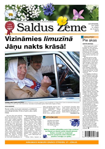 Photos of Saldus Zeme , laikraksts
