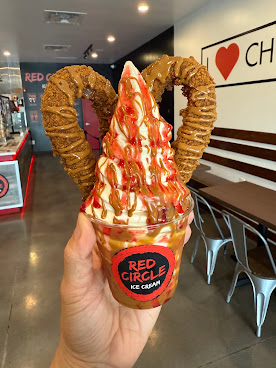 Red Circle Ice Cream & Churros by null