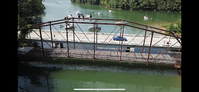 The Jumping Bridge on Norris Lake