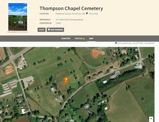 Thompson Chapel Cemetery