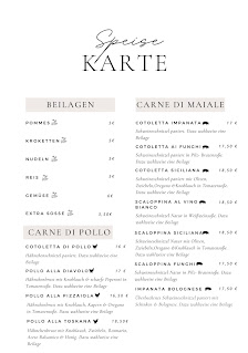Speisekarte