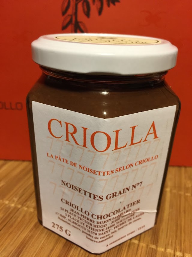 Pâte à Tartiner Noisette - Criollos Chocolatier