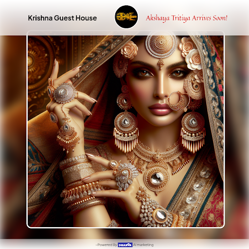 Akshaya Tritiya Prosperity Countdown Begins at Krishna Guest House, the Best Guest House in Akkal… post image