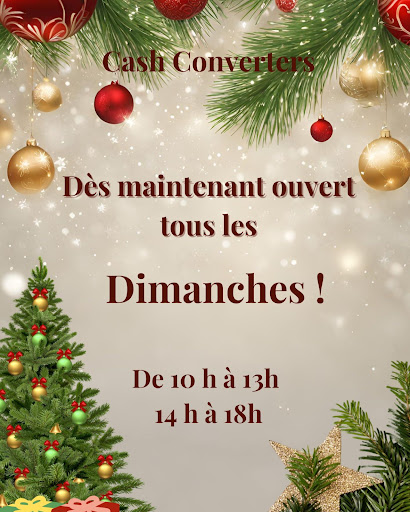 Nous sommes ouvert Tous les dimanches de Décembre ;)