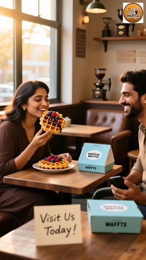 Wafftos' signature WAFFLES are the best in Anand! Indulge in our crispy, golden treats made with… post image