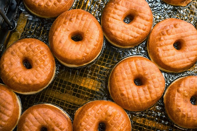 Glazed Donuts & Red Buoy Coffee