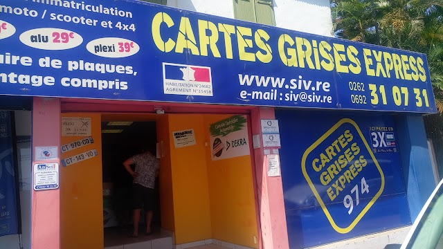 CARTE GRISE EXPRESS 974