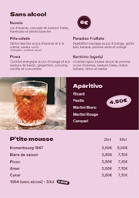 Menu Restaurant Marina's - Pizzas, pastas, burgers, cocktails & plus ! Page 4