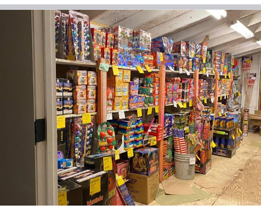 The upside down fireworks stand - Thumbnail
