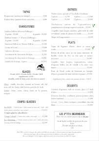 Menu Le Comptoir de l'Iroise - Restaurant Audierne Vue Mer Page 1